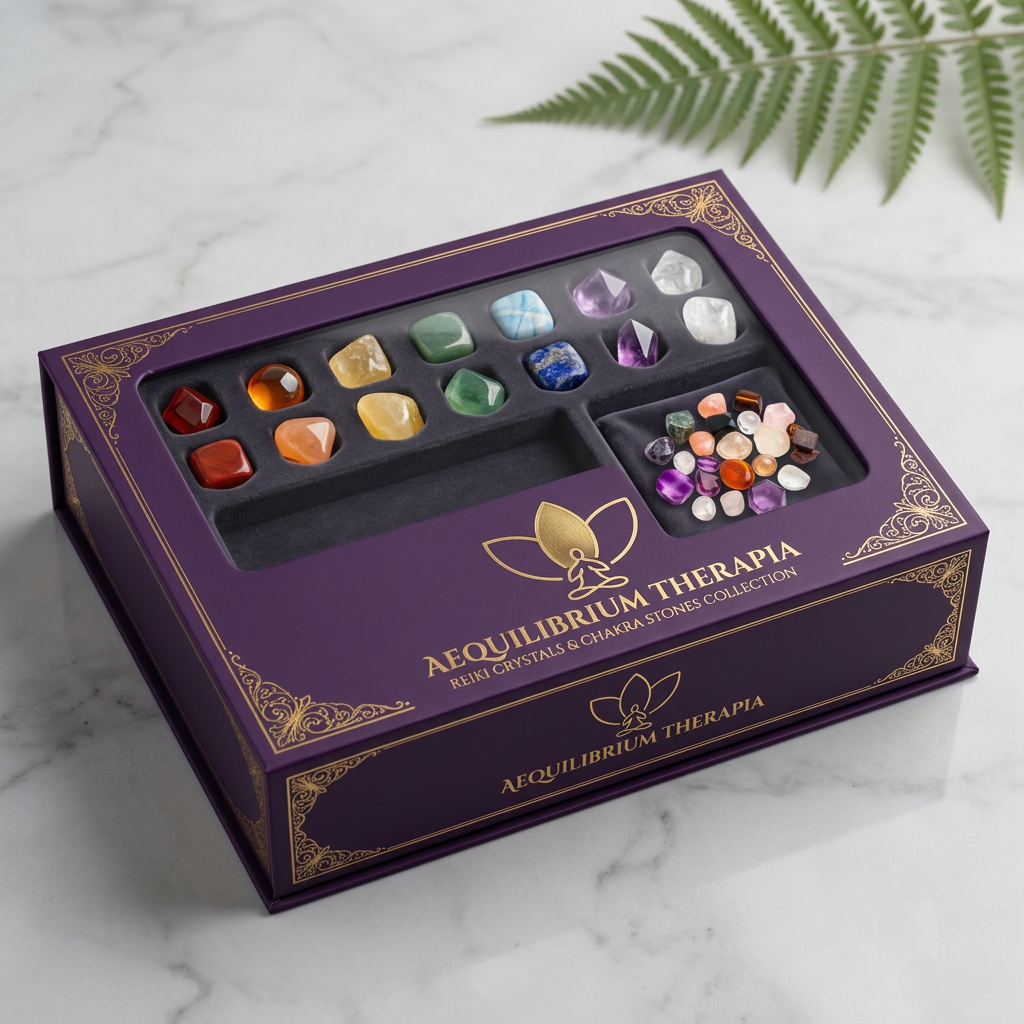 Reiki Crystals Collection Box